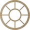 Ekena Millwork Grace Wood Fretwork Pierced Ceiling Medallion, Hickory, 18"OD x 6 1/2"ID x 3/8"T CMWP18X0375GRHI - alternate 2